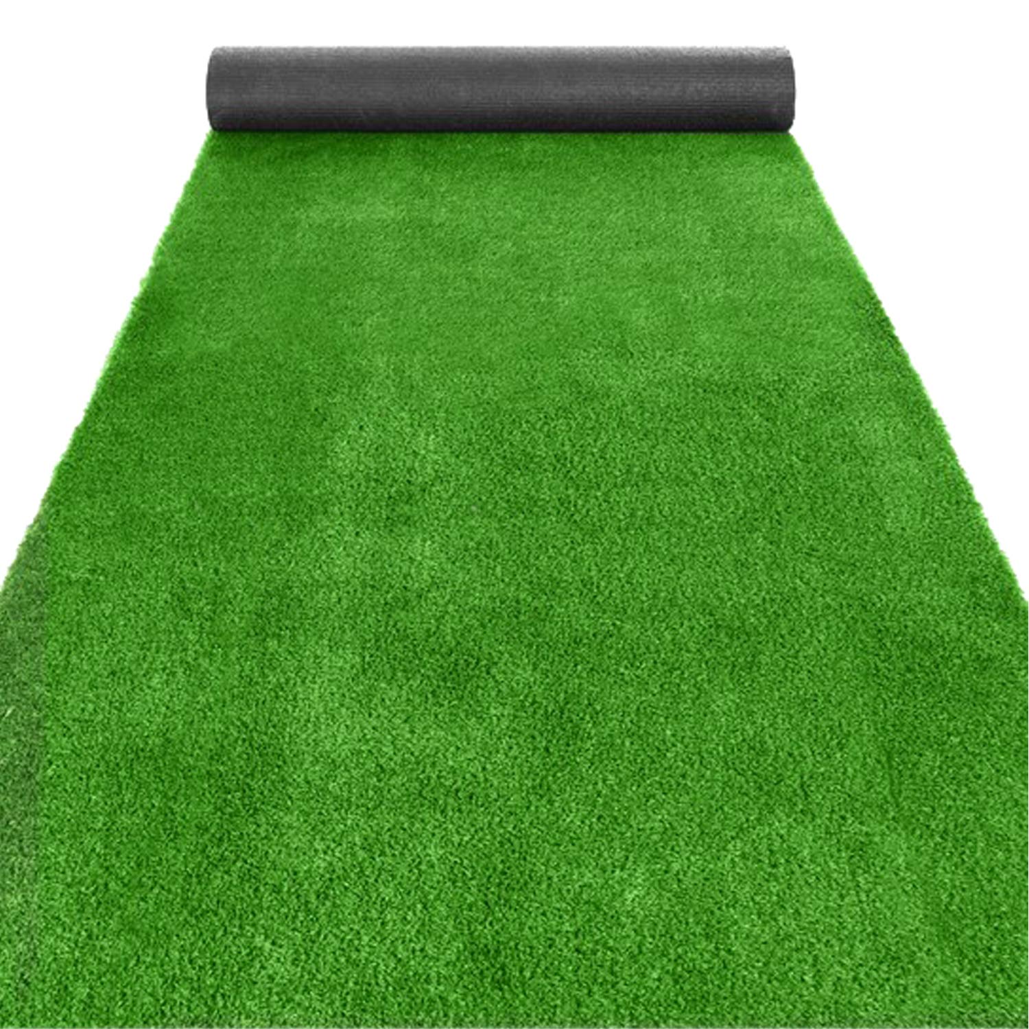 Kuber Industries Pvc Artificial Grass Mat 18'X120' (Green) -Ctltc11316